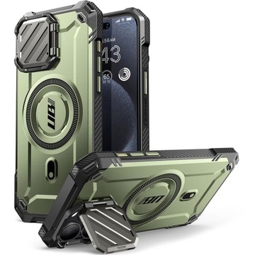 Etui do iPhone 15 Pro, Supcase i-Blason Ares Mag, do MagSafe case, futerał