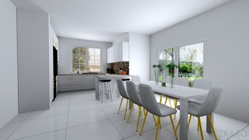 3D визуализация проекта Кухня, кухонная мебель