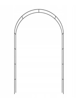 ДЕКОРАЦИЯ САДОВОЙ ПЕРГОЛЫ АРКА ДЛЯ ЦВЕТОВ РОЗ + ЯКОРЯ