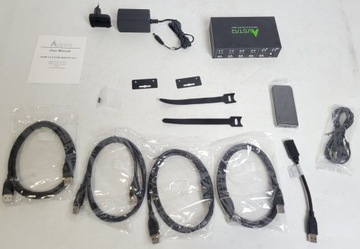 KVM-переключатель HDMI 4K, 60 Гц, 4 порта, выход 4 в 1, USB 3.0 AVstar Ł452