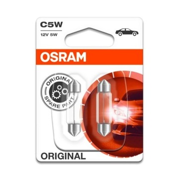 Żarówka OSRAM C5W 12V 5W SV8,5-8 Standard 2szt.