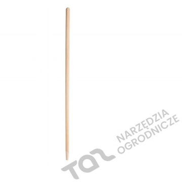 Trzon do grabi drewniany, kij sosnowy 150 cm