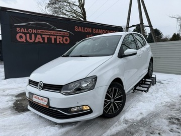 Volkswagen Polo V Hatchback 3d Facelifting 1.2 TSI BlueMotion Technology 90KM 2017 Volkswagen Polo Lift. Klimatyzacji. Serwisowany