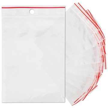 Woreczki Strunowe Torebki Przezroczyste 100szt. 150x200mm