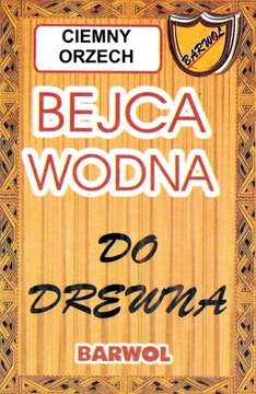 Bejca wodna do drewna CIEMNY ORZECH