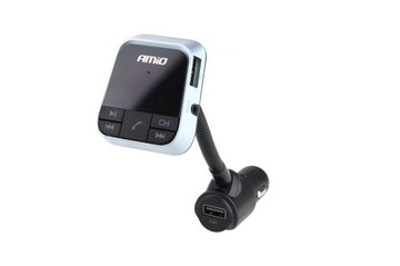 Transmiter fm z funkcją ładowarki 2,4a