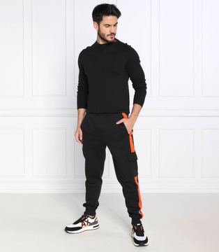 CALVIN KLEIN JEANS sweter | Regular Fit czarny