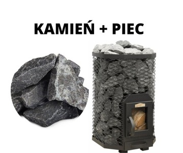 Piec do sauny na drewno Stoveman 13 z kamieniami