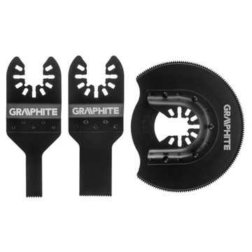 GRAPHITE ZESTAW 3 BRZESZCZOTÓW DO METALU 56H072