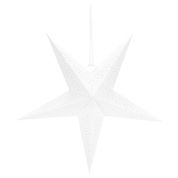 АЖУРНЫЙ РОЖДЕСТВЕНСКИЙ ВИТРАЖ БУМАЖНЫЙ ЗВЕЗДА 60см