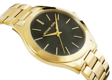 Zegarek Damski Michael Kors *GOLD - czarna tarcza* MK3478