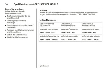 Opel Niemiecka Książka Serwisowa 2020-2023