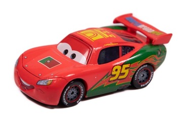 MATTEL CARS AUTA ZYGZAK McQUEEN PORTUGALIA 1:55 z PL