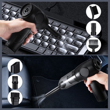 БЕСПРОВОДНОЙ МОЩНЫЙ АВТОМОБИЛЬНЫЙ ПЫЛЕСОС НА АККУМУЛЯТОРЕ