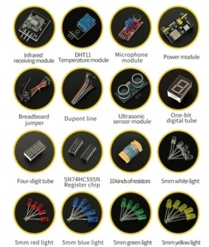 ARDUINO ОБРАЗОВАТЕЛЬНЫЙ СТАРТОВЫЙ КОМПЛЕКТ UNO R3 KIT