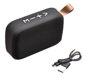 MINI GŁOŚNIK BLUETOOTH PRZENOŚNY RADIO USB KARTY