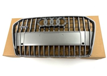Radiatoriaus grotelės Audi A6 C7 Allroad pilkos 2014-2017 4G0853651BE1RR – nuotrauka 10
