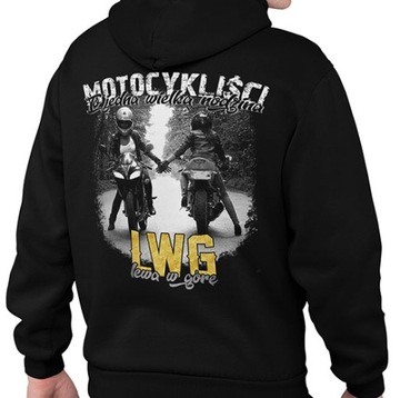 BLUZA Z KAPTUREM MOTORYZACYJNA WIELKA RODZINA
