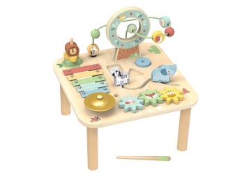 Woodssori Woopie Green Actifersori Wooden Educational Table