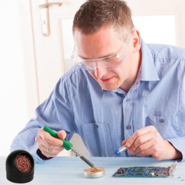 СРЕДСТВО ДЛЯ ОЧИСТИТЕЛЯ МЕДИ ДЛЯ ПАЯЛЬНОГО СОПАЛЬЦА С ПОДСТАВКОЙ