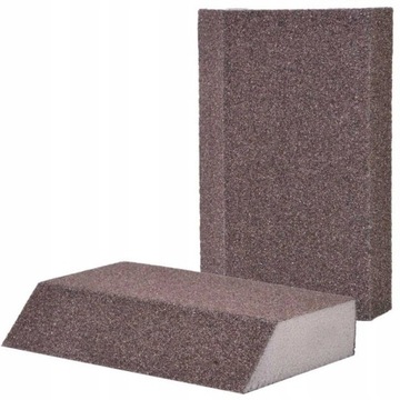 KOSTKA GĄBKA ŚCIERNA SKOŚNA GR.180 GERMA FLEX 10szt