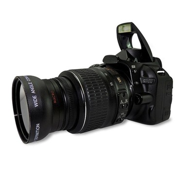 Широкоугольный объектив 52 мм 0,45x для D7100