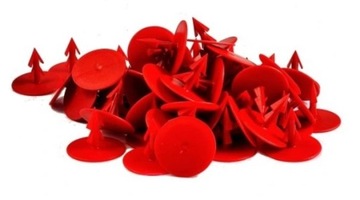 ЗАЖИМ ДЛЯ ПОЛА ФОЛЬГА НАПОЛЬНЫЕ ЗАЖИМЫ 200 ШТ. ЗАЖИМЫ ДЛЯ КРЕПЛЕНИЯ