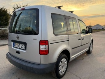 Volkswagen Caddy III Furgon 1.4 80KM 2009 Volkswagen Caddy 7 osob Caddy LIFE 1,4 Benz.80KM Klimatron Parktroniki Ele, zdjęcie 2