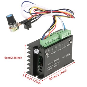 КОНТРОЛЛЕР ДВИГАТЕЛЯ С ЧПУ BLDC DC48V 500 Вт