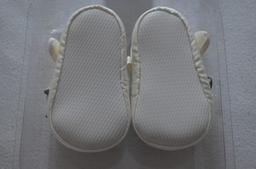 детские тапочки для крещения, размер 17.