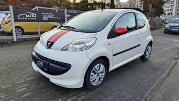 Peugeot 107 Hatchback 5d 1.0 12V 68KM 2008 Peugeot 107 Klimatyzacja Tempomat Skorzana kie...