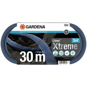 Gardena Wąż tekstylny Liano Xtreme 30 m zestaw 18477