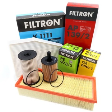 Zestaw Filtrów Filtron VW Passat 1.9TDI 2.0TDI B6