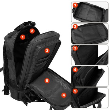 ВОЕННО-ТАТИЧЕСКИЙ РЮКЗАК ДЛЯ ВЫЖИВАНИЯ