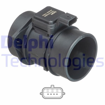DELPHI AF10734-12B1 VÁHA VZDUCHU HMOTA VZDUCHU