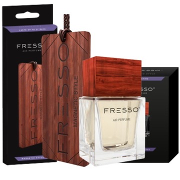 Автомобильные духи FRESSO Magnetic Style + подвеска с ароматом автомобиля