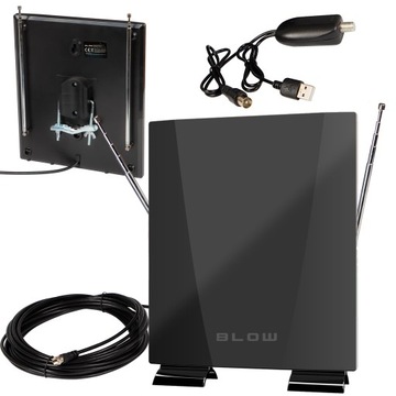 ТЮНЕР-ДЕКОДЕР DVB-T2 ТВ H.265 HEVC FULL HD USB HDMI DVB-T2 АНТЕННА АКТИВНА