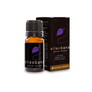 Naturalny Brąz Elleebana Henna Pudrowa 10g