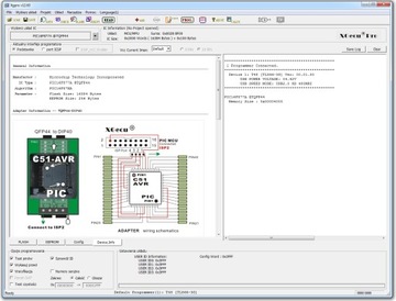 TQFP44 QFP44 ZIF адаптер (Yamaichi) для программатора XGecu T48