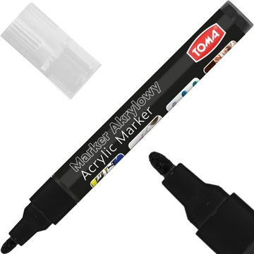 TOMA TO-402 Набор акриловых маркеров 2,5 мм, 8 цветов