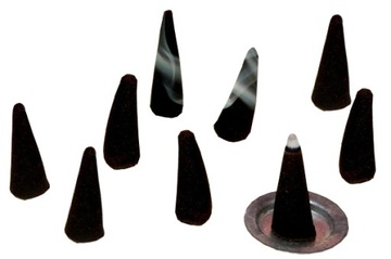 ЖАСМИН - НАТУРАЛЬНЫЕ КОНИЧЕСКИЕ АРОМАТОВЫЕ ПАЛОЧКИ, ШИШКИ