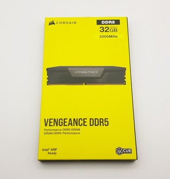 Pamięć DDR5 32GB Corsair Vengeance 5200MHz CMK32GX5M2B5200C40