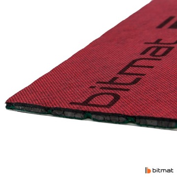 Звукоизоляционный коврик, самоклеящиеся пенопластовые гранулы с бутиловым нетканым материалом битмат.