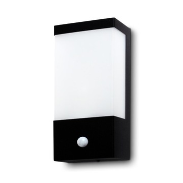LAMPA Z CZUJNIKIEM RUCHU I ZMIERZCHU KINKIET ZEWNETRZNY DO LED E27