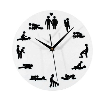 24 Hours Positions Wall Clock Adult