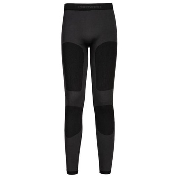 Leginsy termoaktywne bielizna kalesony bezszwowe Dynamic Air - Charcoal, S