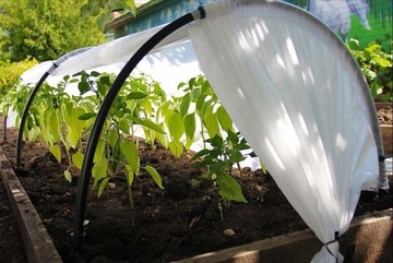3x Морозостойкая теплица Универсальный тоннель из агроволокна - Мега Гарден 3м