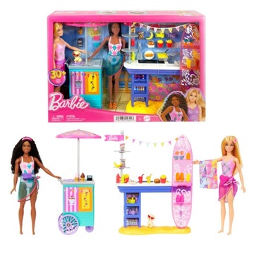 Barbie Zestaw Dzień nad morzem HNK99