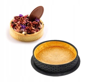 ФОРМЫ ДЛЯ ТАРТЕТОВ, ПЕРФОРИРОВАННЫЙ КРАЙ, 8 шт.