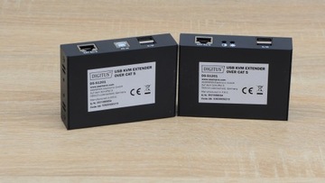 Удлинительный KVM-кабель Digitus KVM USB до 200 м CAT5 UTP